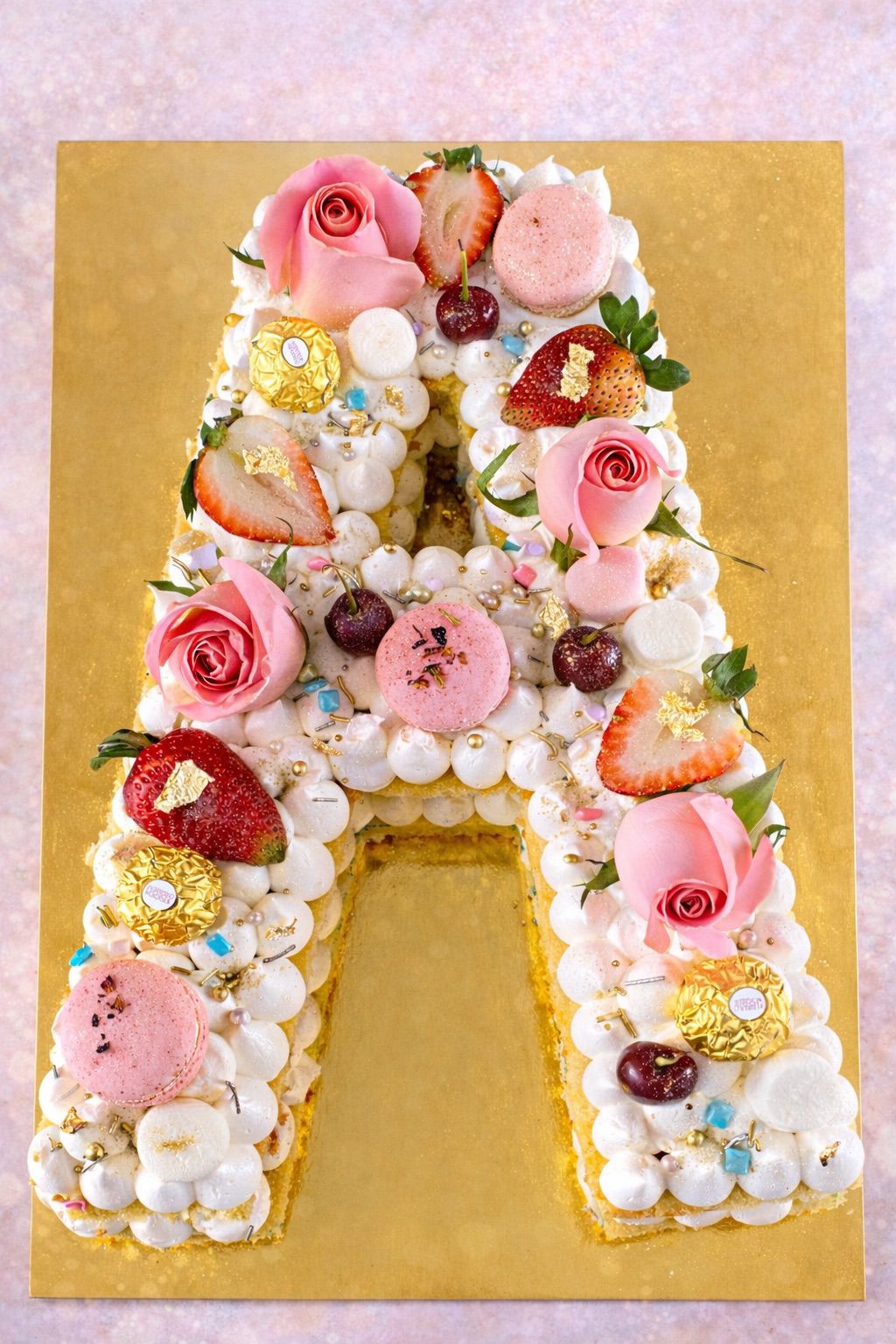 Custom celebration cake by Caramel Cake Studio